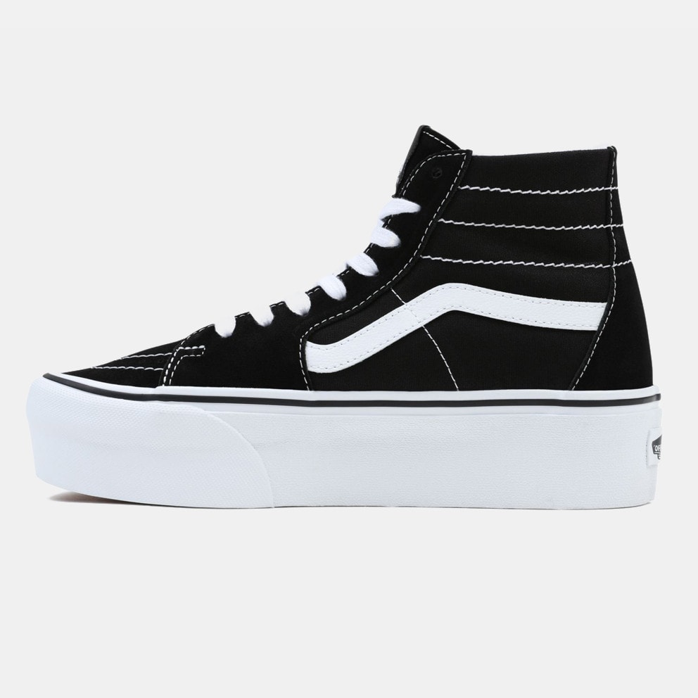 Hi Tapered Stackform Women s Boots Black White VN0A5JMKBMX1 Vans