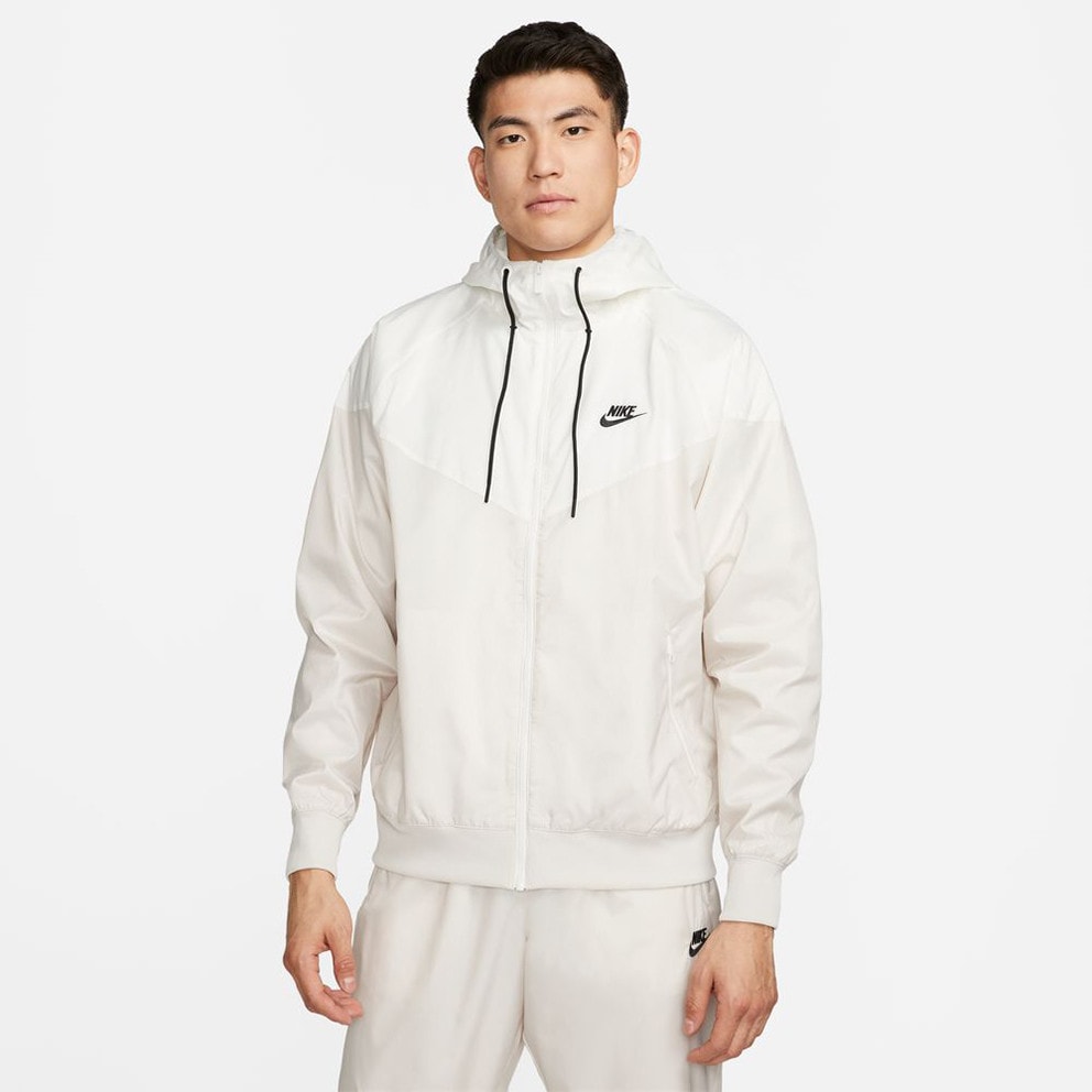 Nike Sportswear Windrunner Men's Jacket White - 104 - nike presto youth boys shoes sale clearance women