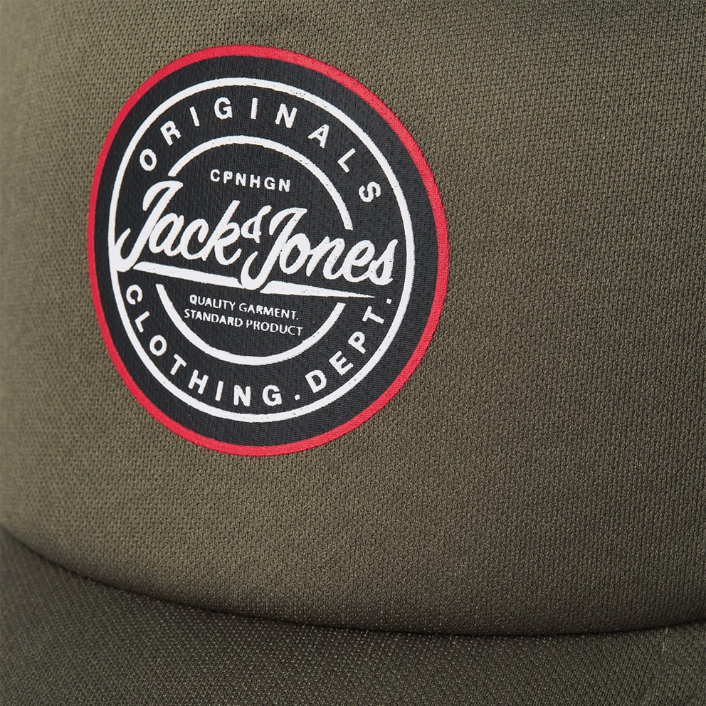 0115 TCX - Jack & Jones Jacflorin Kids' Trucker Cap Khaki 12229909/17 - hat  m shoe-care office-accessories footwear-accessories