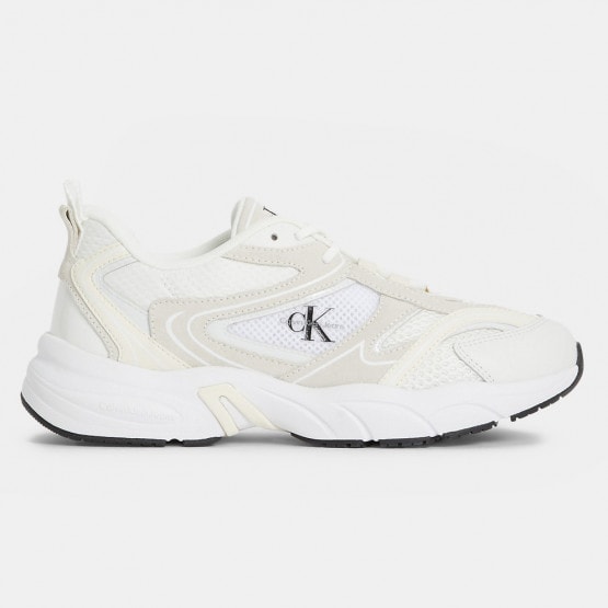 Calvin Klein Retro Tennis Oversized Mesh Women s Shoes White