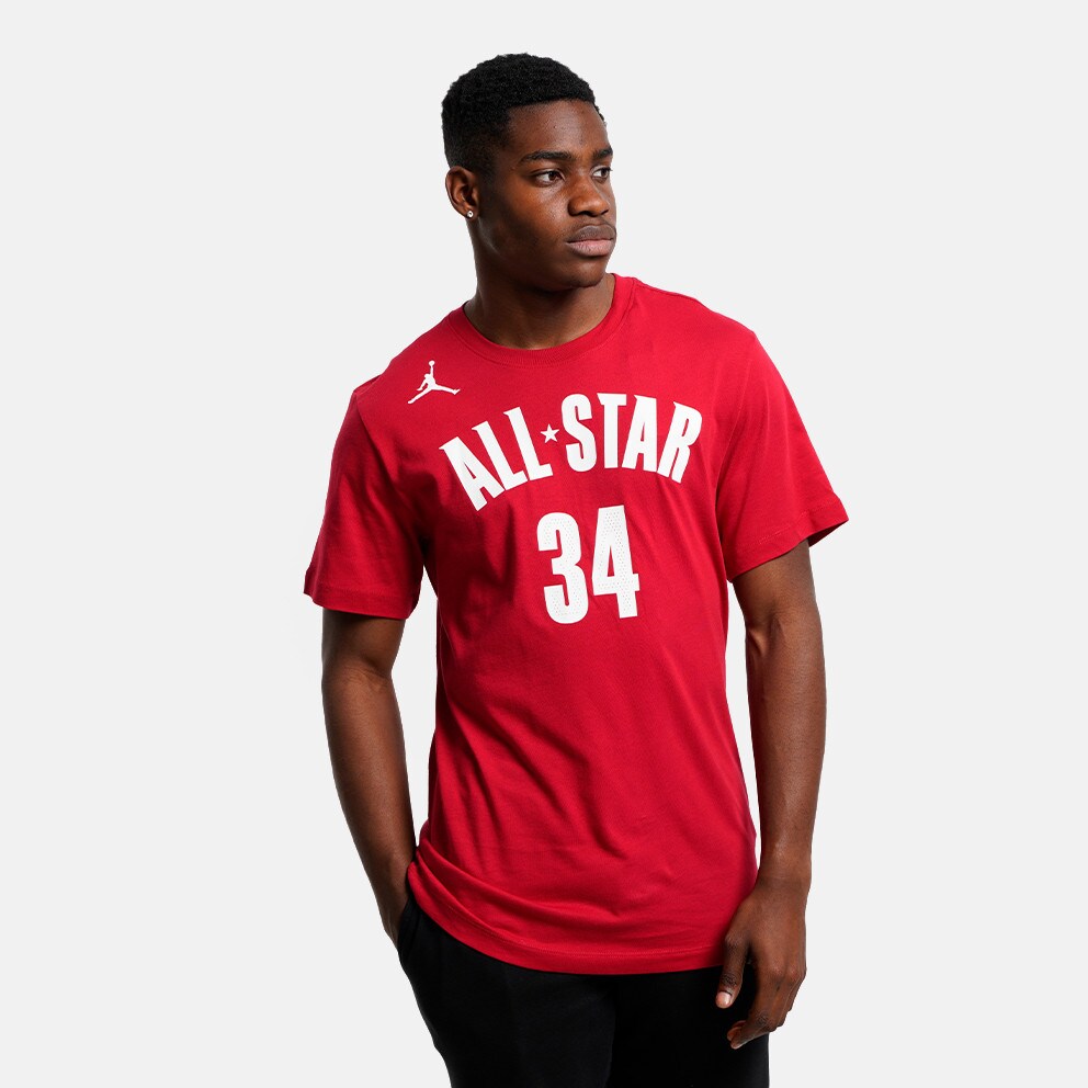 Men's Giannis Antetokounmpo Jordan Brand Blue 2023 NBA All-Star Game Name &  Number T-Shirt