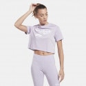 Reebok Sport Identity Γυναικείο Crop T-shirt