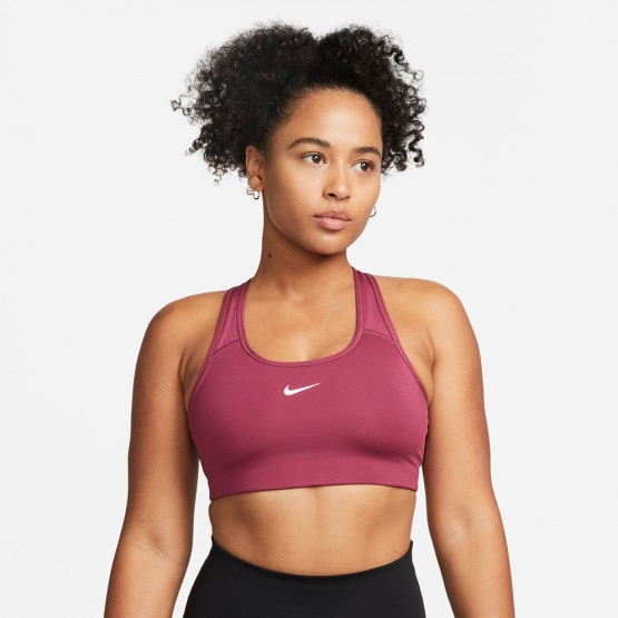 Nike Swoosh Medium-Support Women's Sports Bra Pink BV3636-654