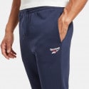 Reebok Sport Left Leg Ανδρικό Jogger Παντελόνι Φόρμας