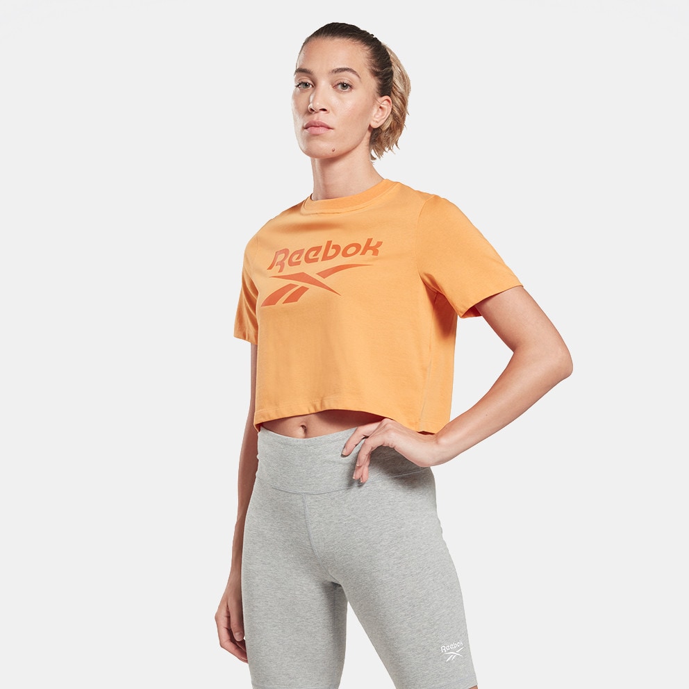 Footwear Crop Sahara T S - Sport Reebok GZ2243 Identity Hi Orange - Sahara Goldmt Women\'s shirt Reebok F HT6206