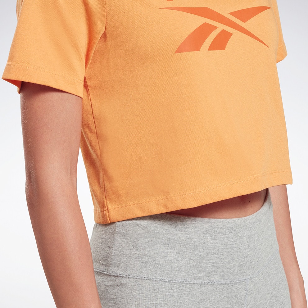 Reebok Sport Identity Γυναικείο Crop T-shirt