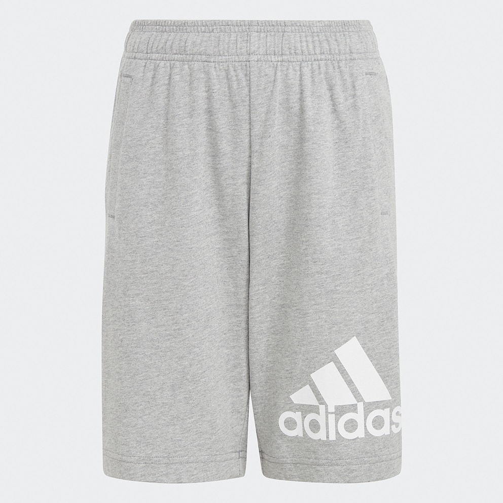 Por encima de la cabeza y el hombro juego papelería adidas tops Performance Essentials 3 - Stripes Kid's Shorts Bermuda Grey  HY4720 - is adidas tops cheaper in japan to canada today show