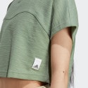 adidas Γυναικείο Cropped T-Shirt