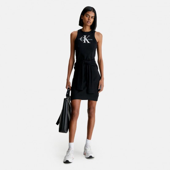 Как выбрать недорогие мужские трусы Flatpack Calvin Klein - BEH - Flatpack Calvin  Klein Archival Monologo Rib Tank Women's Dress Black J20J220754