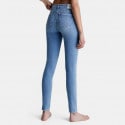 Calvin Klein Mid Rise Skinny Γυναικείο Παντελόνι