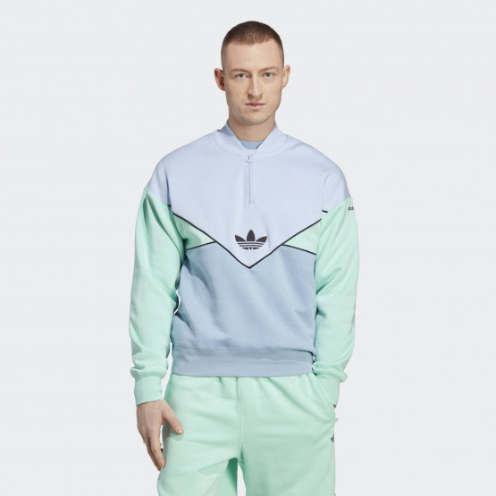 adidas Originals Adicolor Seasonal Archive Half-Zip Crew Sweatshirt