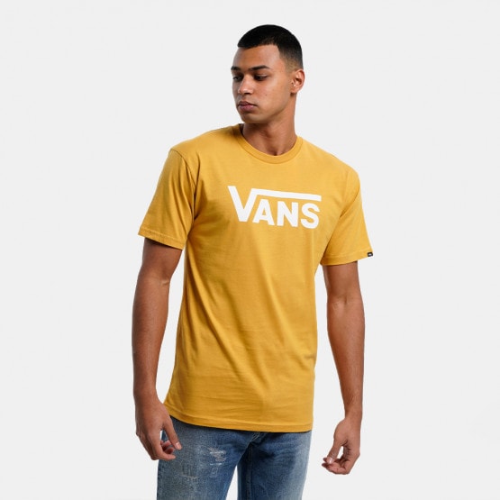 Vans Classic T - Shirt Yellow VN000GGGBX21 - vans flame wall old skool