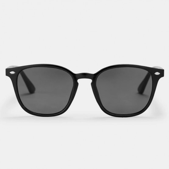 AJ Morgan round sunglasses in gray with purple lens