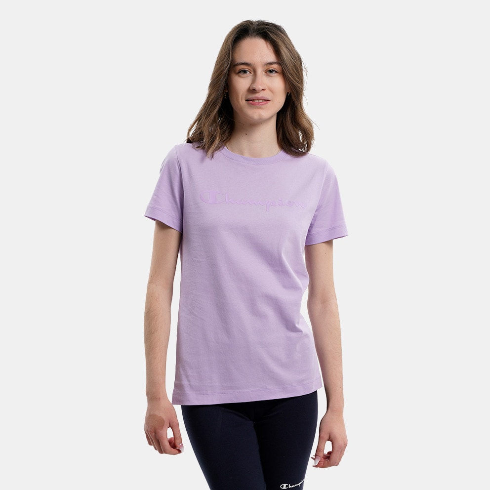 Shirt Purple 114911 - VS022 - Champion Crewneck Women's T - slim-fit  Statement T-shirt