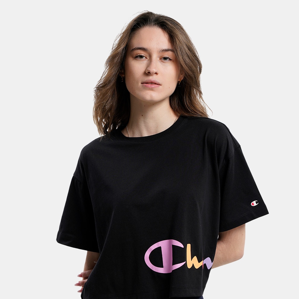 Champion Crewneck Γυναικείο Cropped T-Shirt