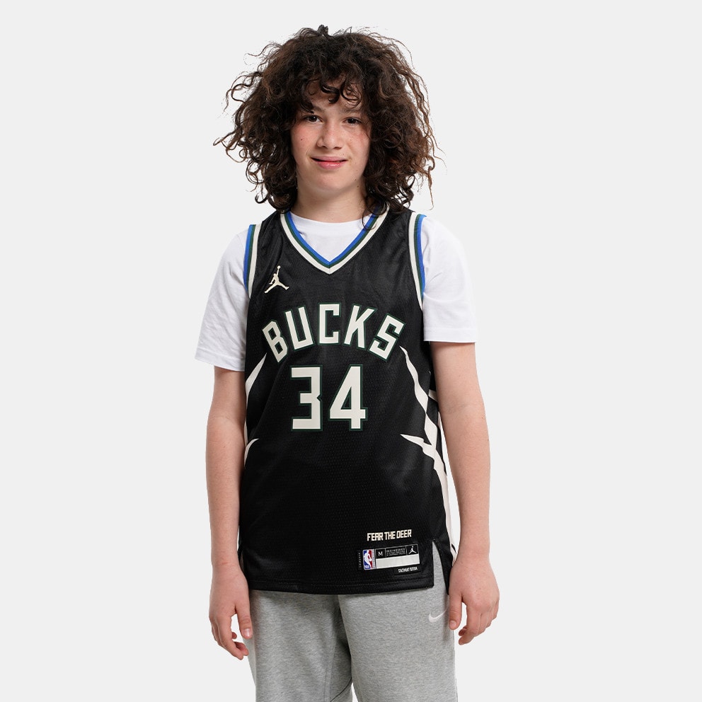 Nike NBA Giannis Antetokounmpo Milwaukee Bucks Swingman Παιδική Μπασκετική Φανέλα