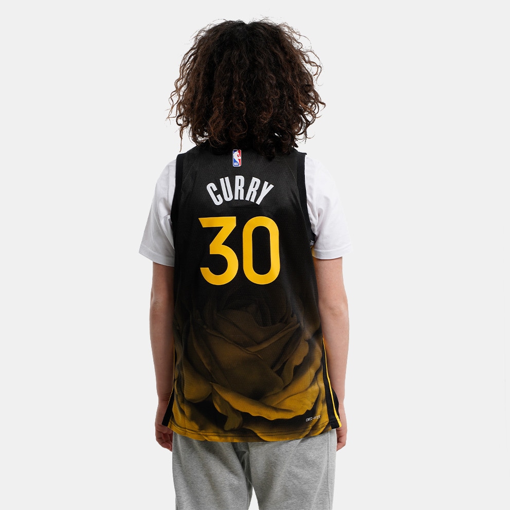 Nike NBA Stephen Curry Golden State Warriors Swingman City Edition Kids' Jersey