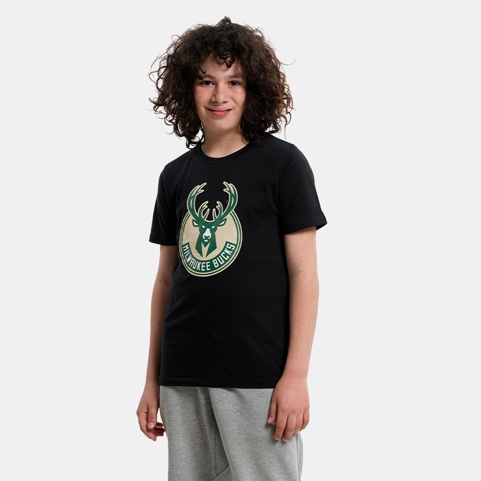 NBA BRANDED Milwaukee Bucks Primary Logo Kid's T-shirt