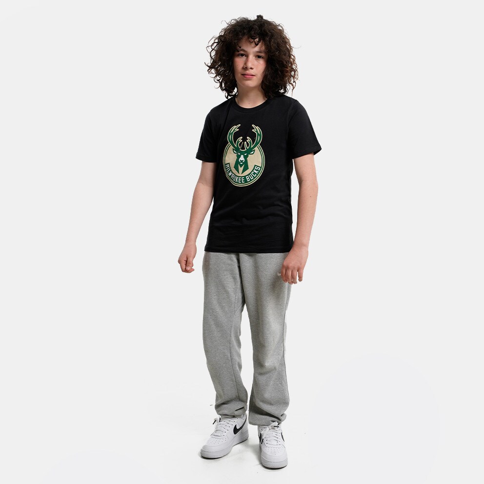 NBA BRANDED Milwaukee Bucks Primary Logo Kid's T-shirt