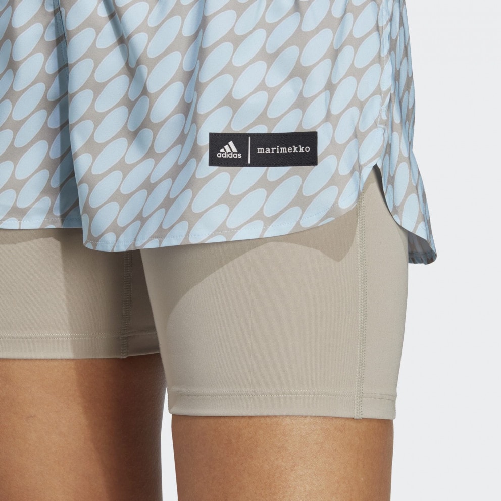 adidas x Marimekko Run Icon 3 Bar Logo 2-In-1 Γυναικείο Σορτς