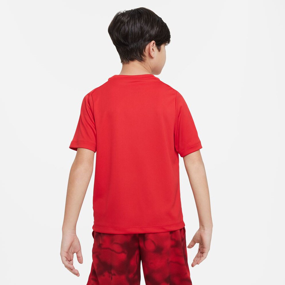 Nike Dri-FIT Multi+ Older Kids' (Boys') Graphic Training Top