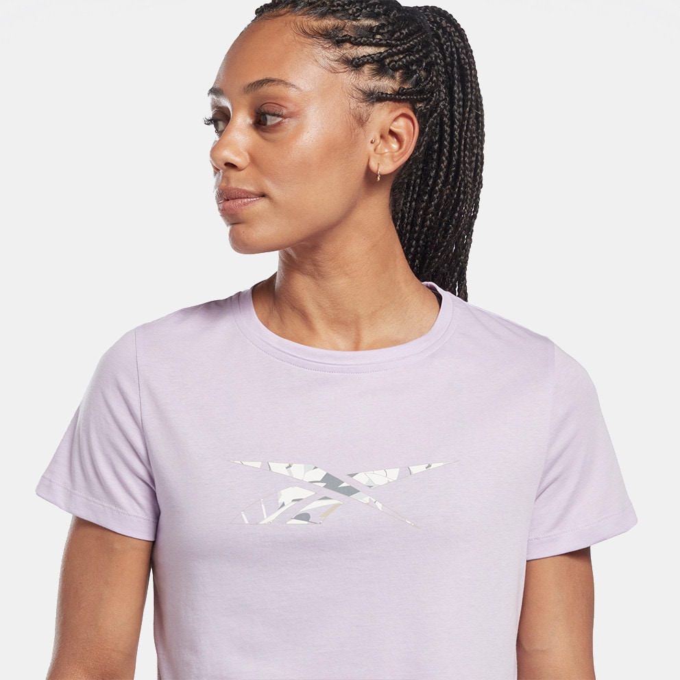 Reebok Sport Graphic Γυναικείο Crop T-shirt