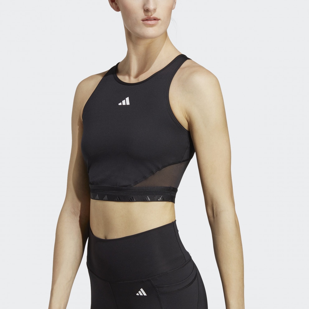 adidas Hyperglam Γυναικείο Αμάνικο Crop Top