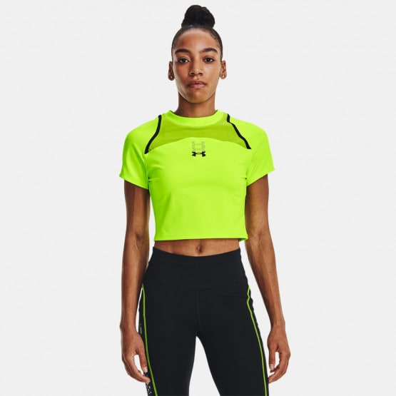 Under Armour Run Anywhere Γυναικείο Cropped T-shirt