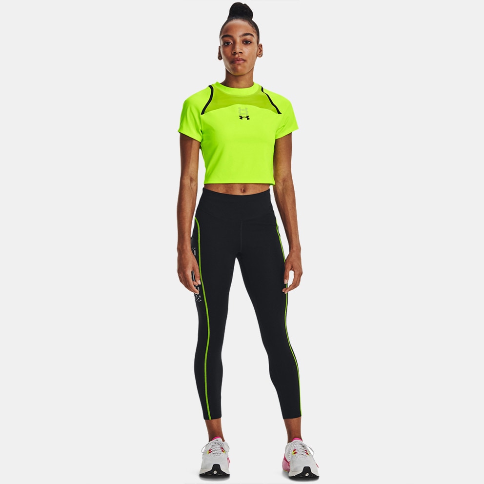 Under Armour Run Anywhere Γυναικείο Cropped T-shirt