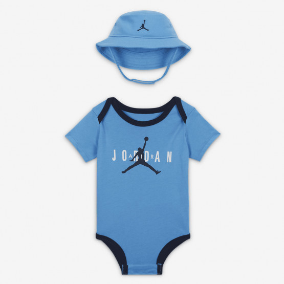 Jordan Hbr Bucket Hat & Bodysuit 2Pc Set