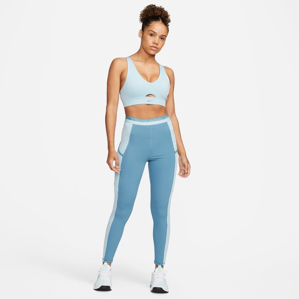 Nike W Nk Df Indy Plunge Cutout Bra OCEAN BLISS/NOISE AQUA DV9837-442