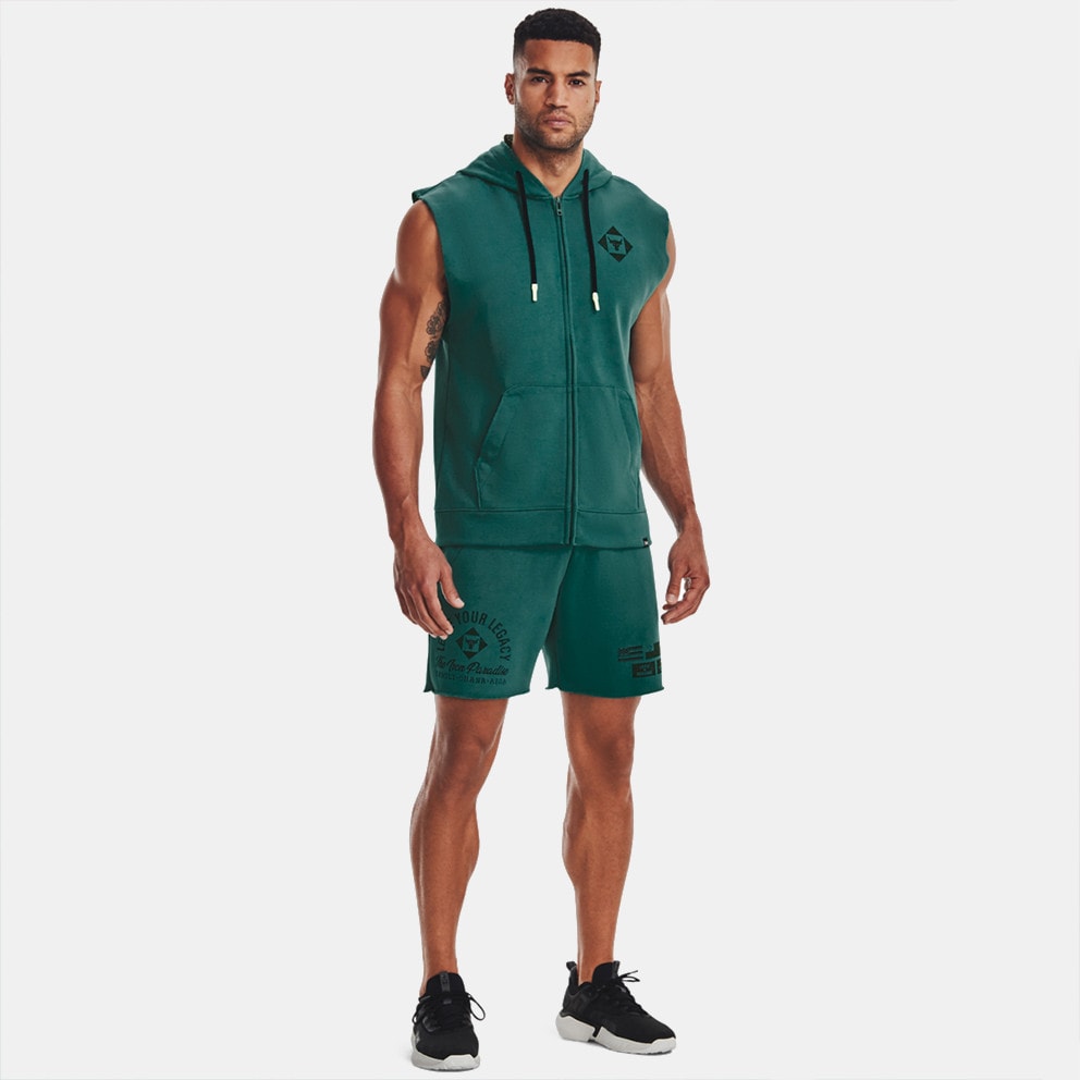 Under Armour Project Rock Men's Shorts Green 1377439 - 722 - zapatillas de  running Under Armour pronador tope amortiguación ritmo bajo talla