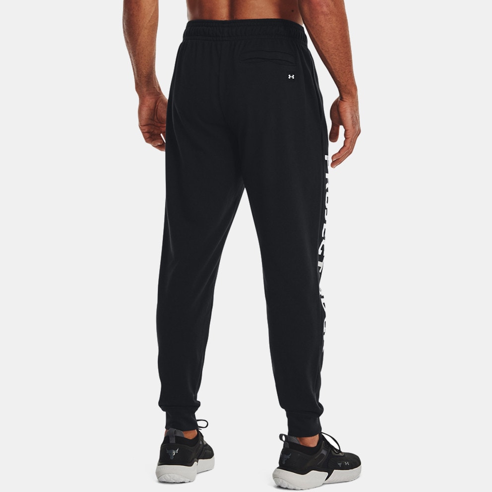 Under Armour Project Rock Terry Ανδρικό Jogger Παντελόνι Φόρμας