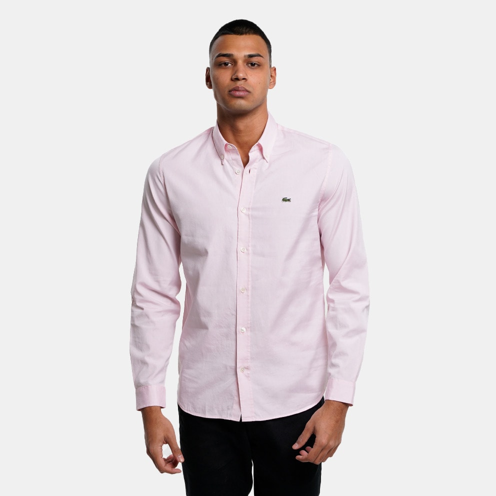 Lacoste Regular Fit Ανδρικό Πουκάμισο