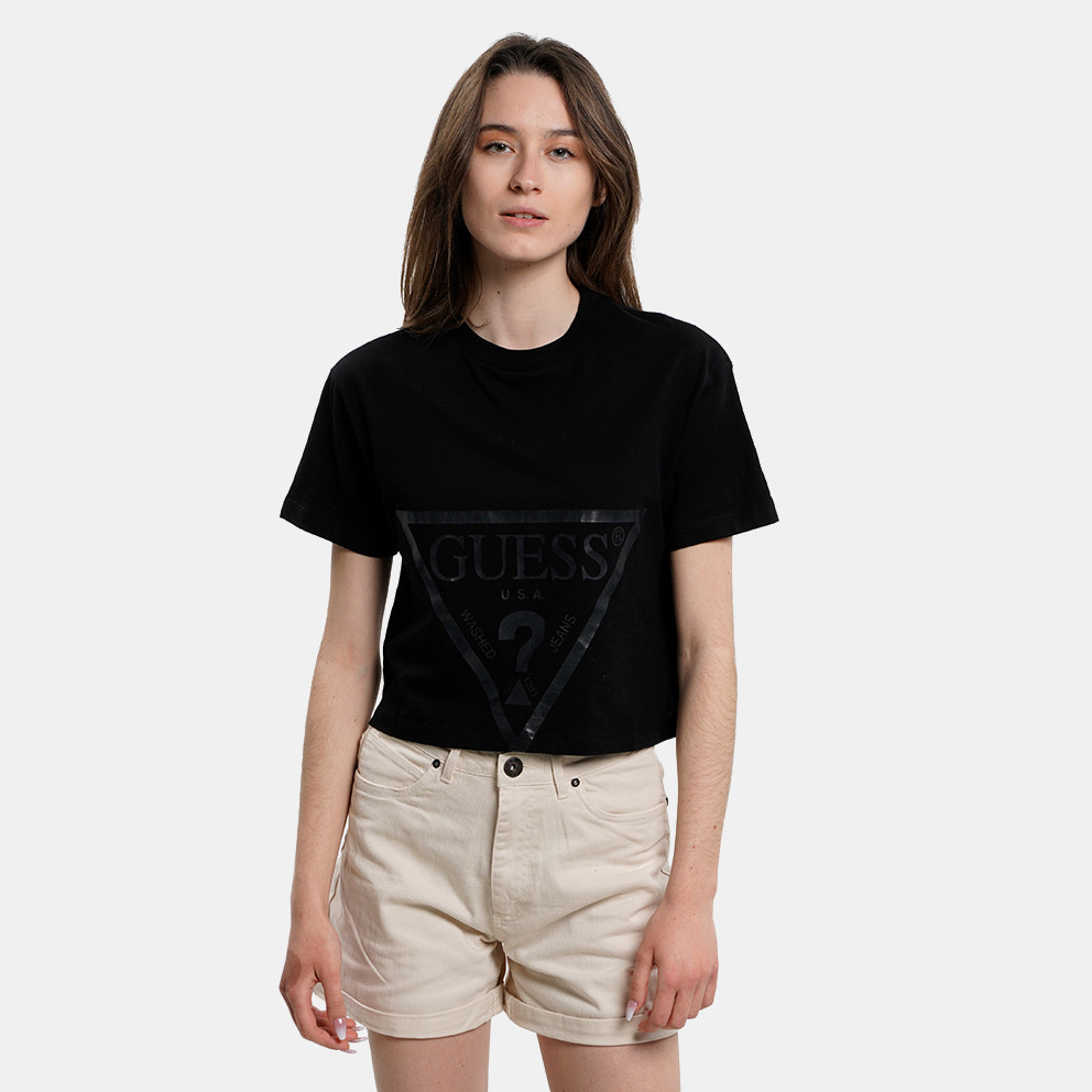 Guess Adele Crop Γυναικείο T-Shirt (9000144279_68603)