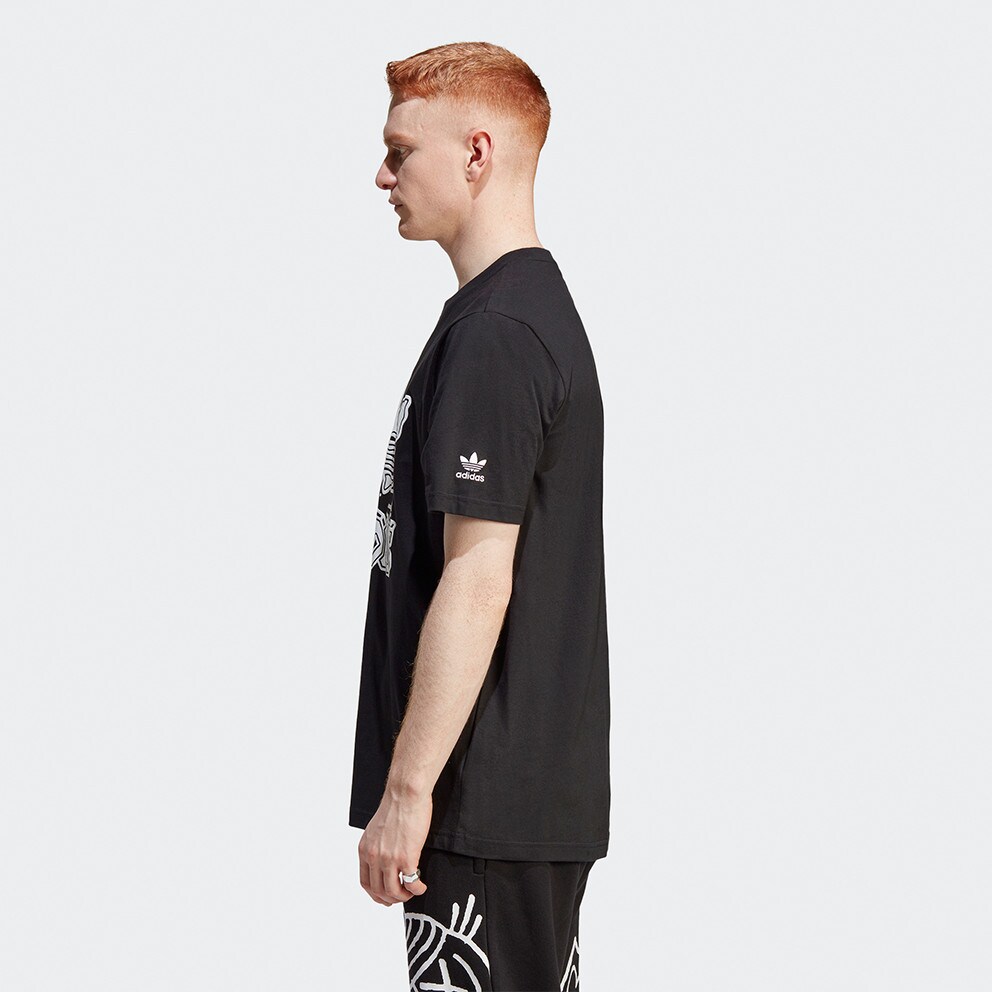 adidas Originals Fuzi Men's T - кросівки чоловічі adidas forum high 84  адідас наложка bs - Shirt Black IC5737