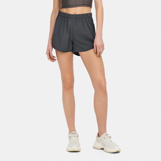 monogram shorts black