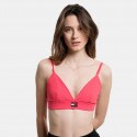 Tommy Jeans Badge Cropped Rib Knit Γυναικείο Bralette