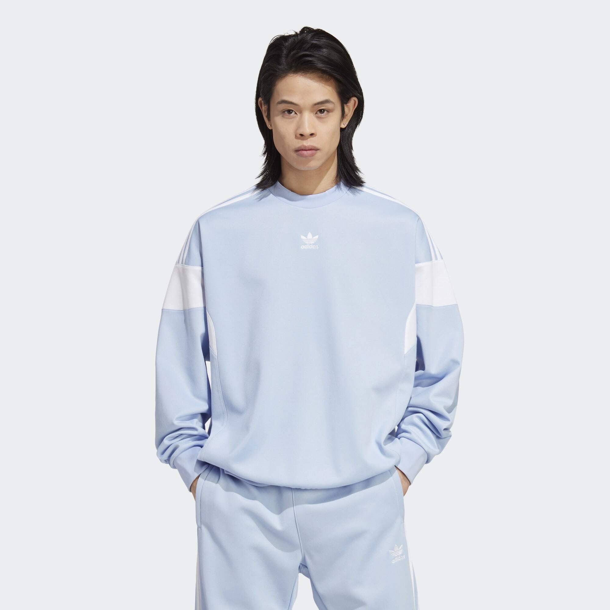 adidas Originals Adicolor Classics Cut Line Crew Sweatshirt (9000146468_65914)