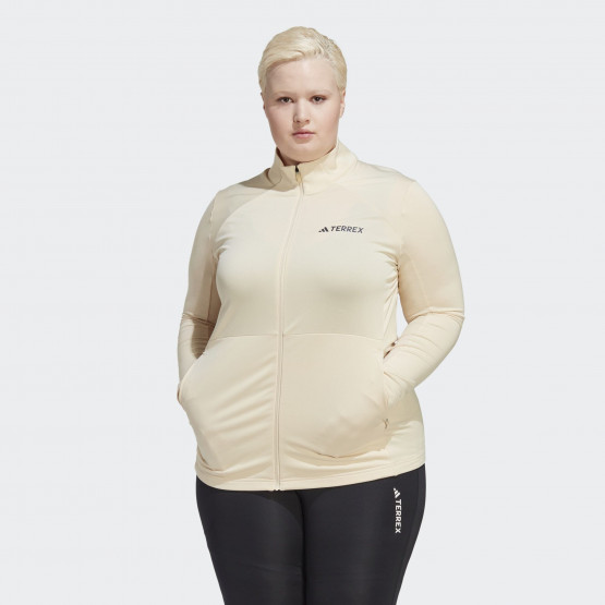 adidas Terrex Multi Full-Zip Fleece Jacket (Plus Size)