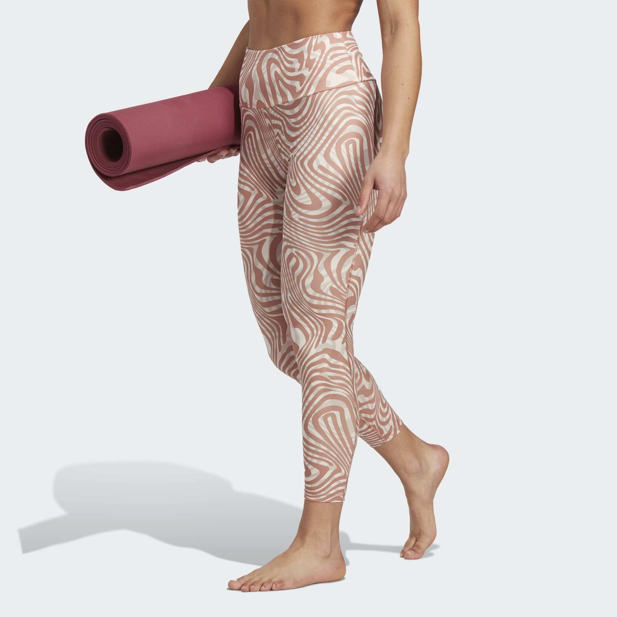 adidas Yoga Essentials Printed 7/8 Leggings (9000146540_69041)