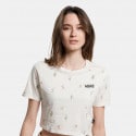 Vans Micro Ditsy Crop Crew Women's Cropped Τ-Shirt