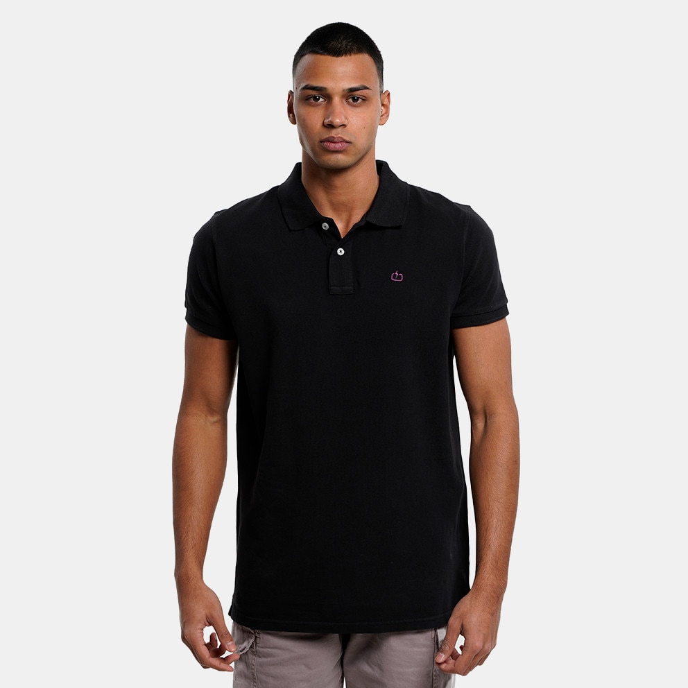 Rino cotton and silk polo shirt - 040 - Shirt Black 231.EM35.69GD - Emerson Men\'s  Polo T