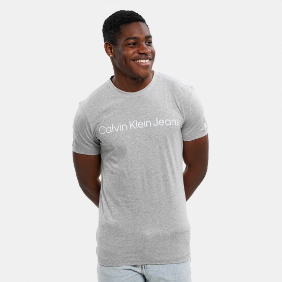 Calvin Klein Institutional Men's T-shirt Grey J30J322344-P01 Calvin Klein Institutional Men's T-shirt Grey J30J322344-P01