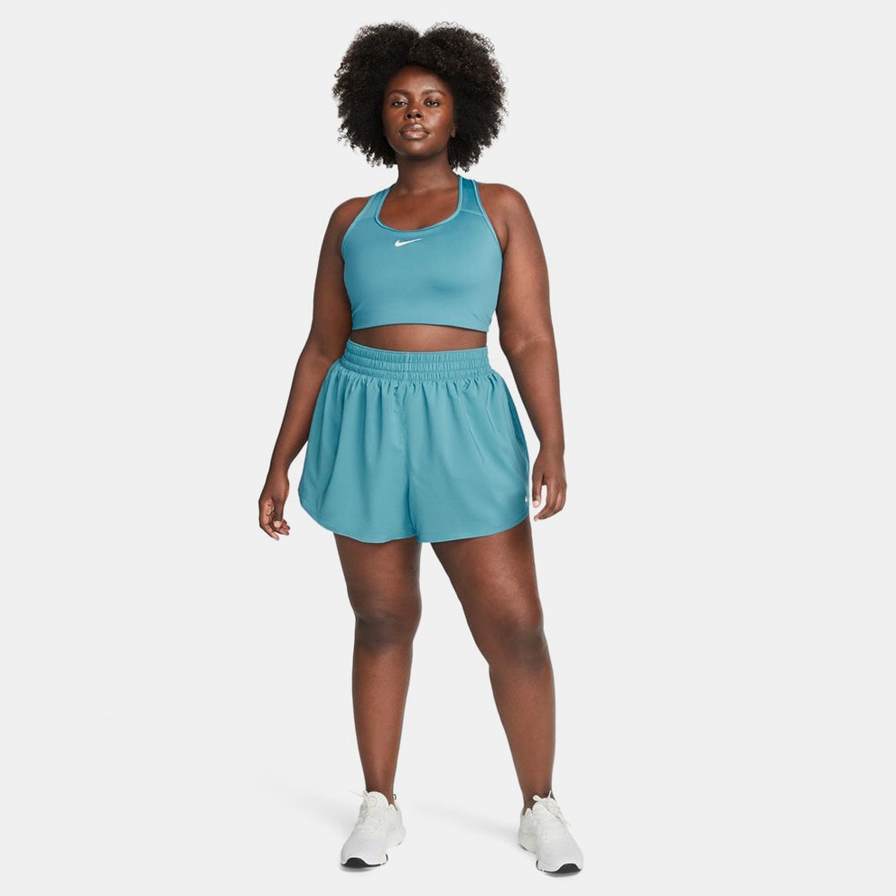 Nike Swoosh Γυναικείο Plus Size Αθλητικό Μπουστάκι