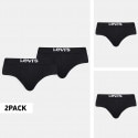 Levi's Solid Basic 2-Pack Men's Briefs