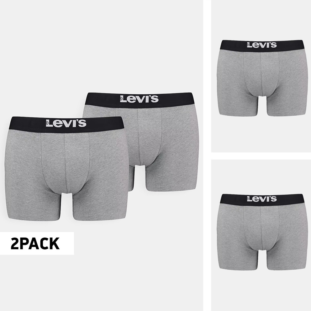 Levi's Solid Basic Brief Organic 2-Pack Ανδρικά Μποξεράκια