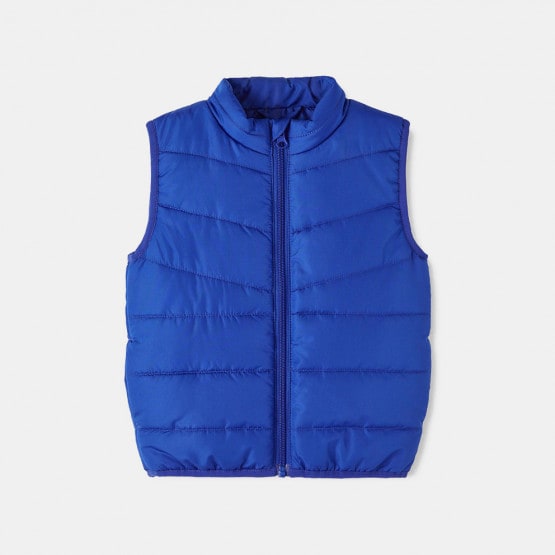 Name it Vest Solid Βρεφικό Αμάνικο Μπουφάν