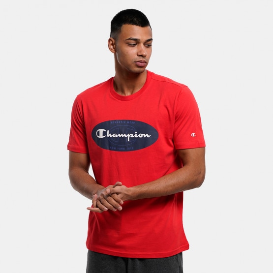 T shirt on sale champion rouge