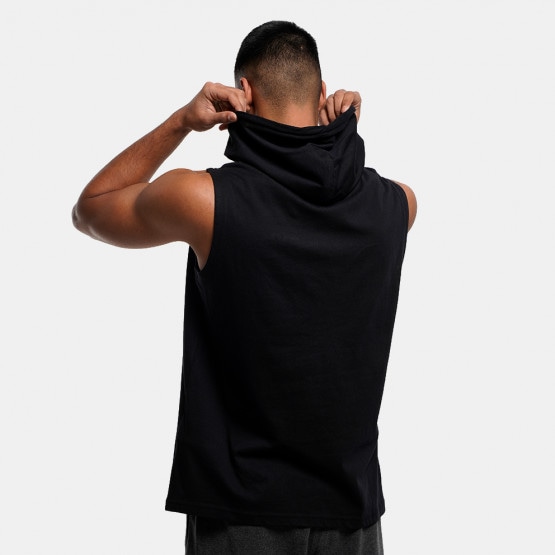 Champion Men s Hooded Sleeveless T shirt Black 218534 KK001